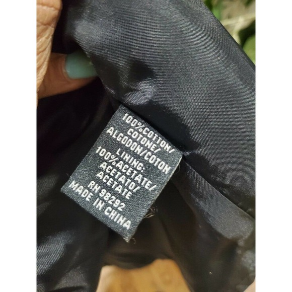 Tibi Newyork Women's Black 100% Cotton Long Sleeve Single Breasted Jacket Blazer - Picture 9 of 12